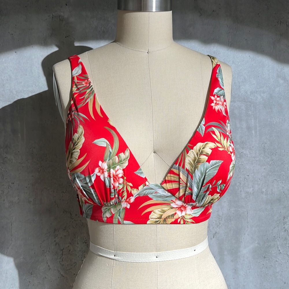 Tropical Print 2-piece Bikini